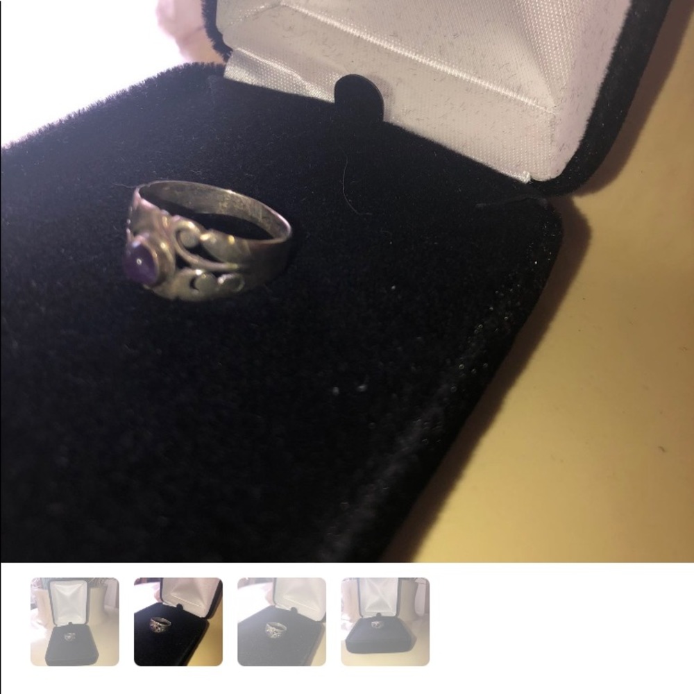 Sterling Silver Ring Size Small - image 4